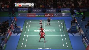 Yonex Japan Open 2016 | Badminton F M5-XD | Ko/Kim vs Zheng/Chen