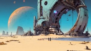 Moebius Dreams AI-Generated Stunning Sci-Fi Landscapes   Midjourney v7 Alpha and Hailuo AI