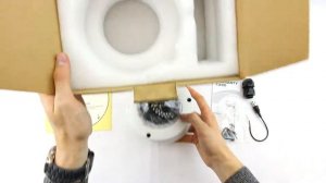 TIANDY TC-NC44M H.265 4MP/2MP 2.8-12mm Motorized Lens Dome with Microphone IP Camera Unboxing