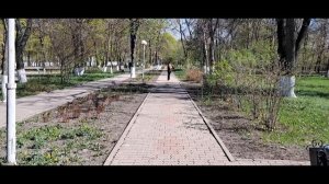 Прогулка в старом парке Губкина!