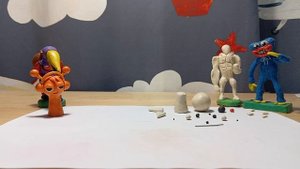 Спранки из пластилина Орен и Венда