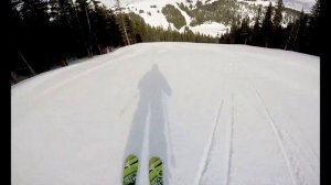 A FAST DOWNHILL RIDE | SKIING ROCKY MOUNTAINS | Lift 1, Loveland, Colorado