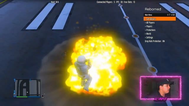 MOD MENU GTA 5 ONLINE - PS3 HEN - HFW 😱