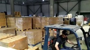 Работа на каре, расстановка материалов.