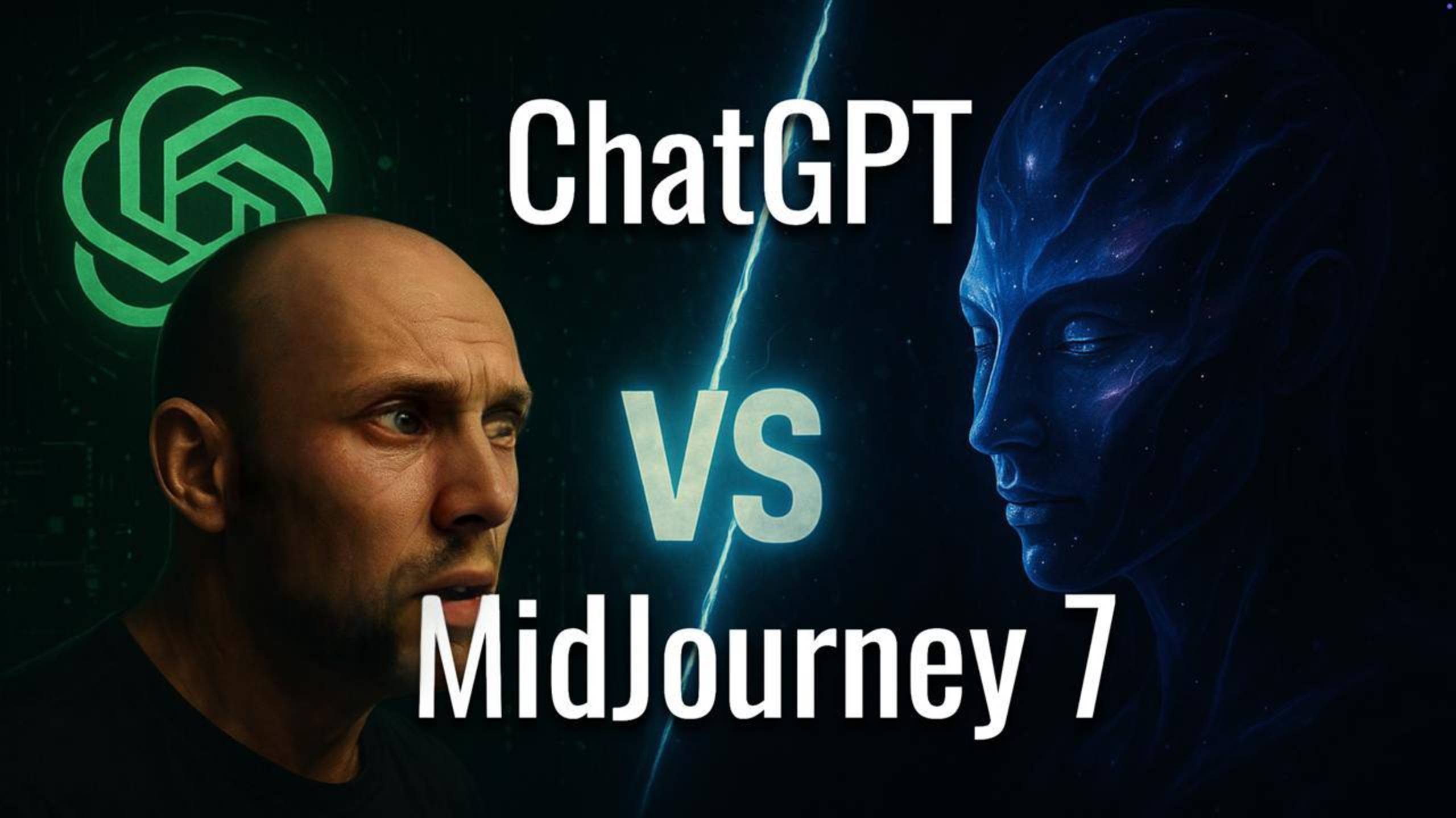 Сравнил лучшие ИИ для фото ChatGPT и MidJourney 7! Битва титанов. MJ vs ChatGPT Sora Create Image.