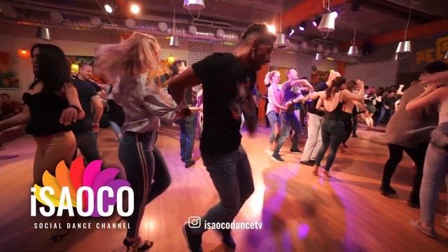 Alain Rueda and Olga Saprunova Salsa Dancing in Respublica Vosmera, Monday 30.04.2018 (SC) смотреть онлайн