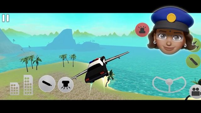 Flying Police Car Driving Game - Police Garage 2022 Drift Simulator - Android Gameplay