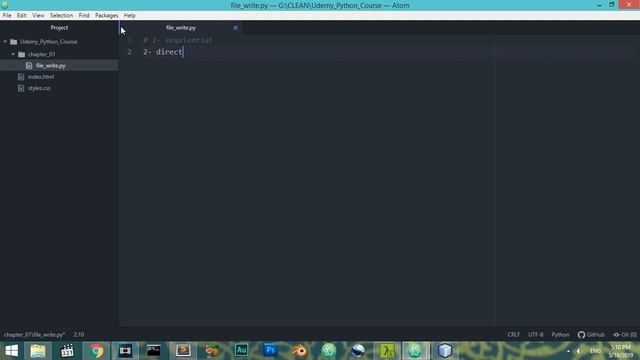 Learn python from scratch (Video#1)