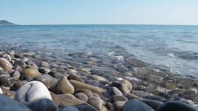 ДОБРОЕ УТРО прозрачная водичка на море Всплески