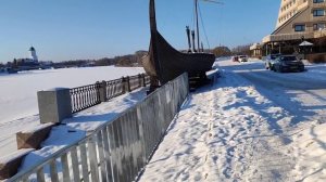 Драккары викингов в Выборге