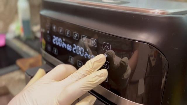 Приготовили Картошку и Мясо в аэрогриле Kitofort KT-2247 #Kitfort #Китфорт смотреть онлайн