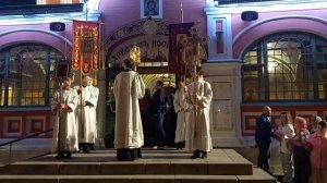 Пасхальный Крестный ход на Красной площади  20 апреля 2025г.  Казанский собор.