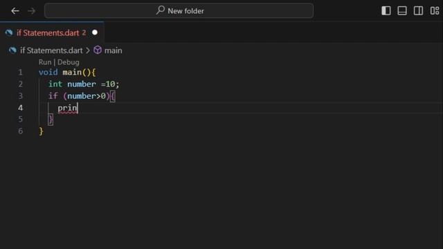 If Statement in dart | If statement | What is the syntax for an if else statement in Dart | #Part43