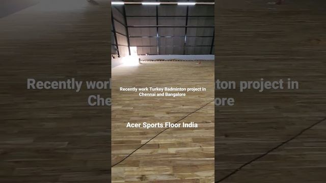 Recently work Turkey #Badminton project in Chennai and Bengaluru. #sports #india