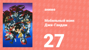 Мобильный воин Джи-Гандам 27 серия (аниме-сериал, 1994)