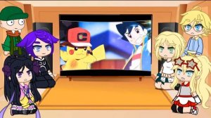 pokemon kalos gym leader's react to Ash ketchum