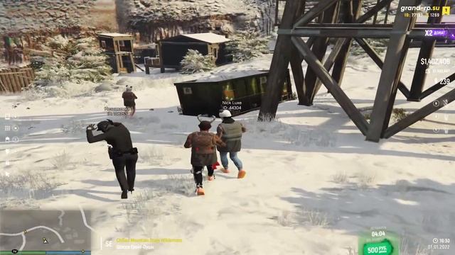 Жесткая перестрелка c копами , похитили агентов FBI Chicago Luxe 100 GTA 5 GRAND RP смотреть онлайн