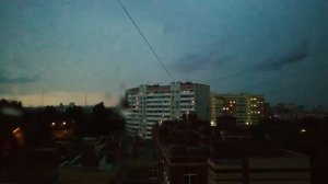 Гроза в Перми 19.07.2020