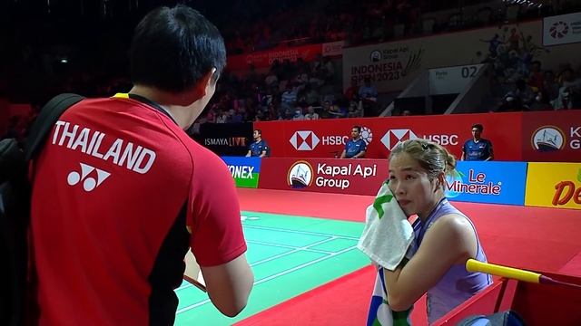 KAPAL API GROUP Indonesia Open 2023 | Ratchanok Intanon (THA) [8] vs. Carolina Marin (ESP) [6] | SF