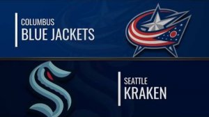 10.01.2025  | Коламбус Блю Джекетс — Сиэтл Кракен | Columbus Blue Jackets — Seattle Kraken