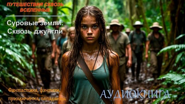 Аудиокнига | Фантастика, фэнтези, приключения, попаданцы. "Суровые земли: сквозь джунгли" смотреть онлайн