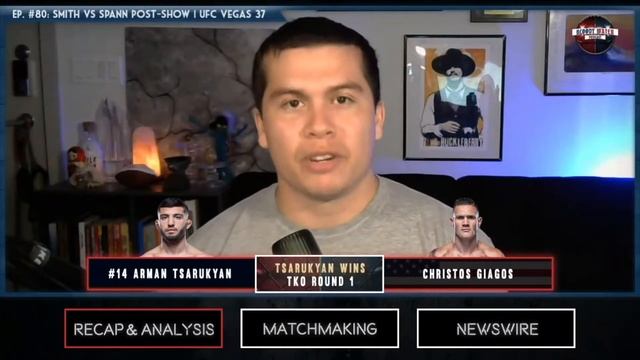 ARMAN TSARUKYAN FINDS FIRST UFC FINISH | #UFCVEGAS37 | Bloody Water Podcast