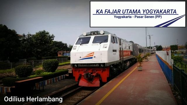 Announcer KA FAVORIT!!! Fajar Utama Yogyakarta Yogyakarta - Pasar Senen GAPEKA 2021