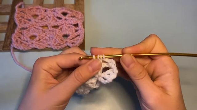 Ажурный красивый узор КРЮЧКОМ смотреть онлайн