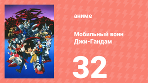 Мобильный воин Джи-Гандам 32 серия (аниме-сериал, 1994)