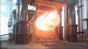 Работа для Настоящего Мужчины. Большой Кузнечный Молот. Горячая Ковка Металла. ГОШ