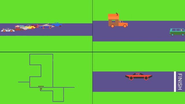 Седьмой заезд в Смешных Смешанных Гонках (Джесси Тиан) смотреть онлайн