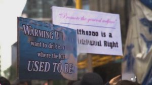 Массовые протесты против политики Трампа в США