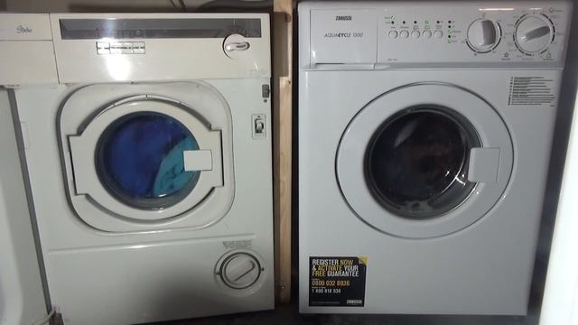 Wash Race No.189 : zanussi studio vs zanussi conpact : old vs new - cotton 60'c Quick смотреть онлайн