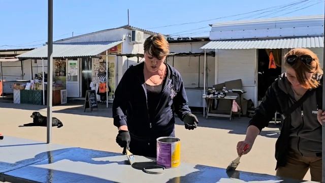 Субботник на рынке в Днепрорудном. смотреть онлайн