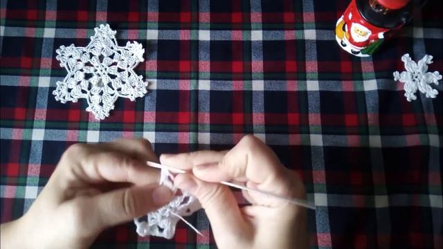Снежинка крючком 1. смотреть онлайн