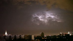 Молнии в Москве