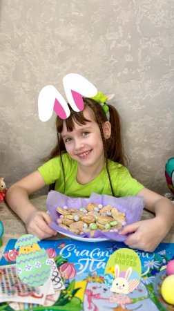 Маленькая пасхальная традиция, пеку печеньки🍪🐰🐣 #пасха2025 #пасхальноепеченье #пасхальныйдекор