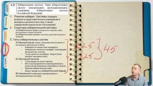 4.10. Избирательная система. ЕГЭ 2024 с нуля.