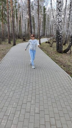 Прогулка в Пасху в парке