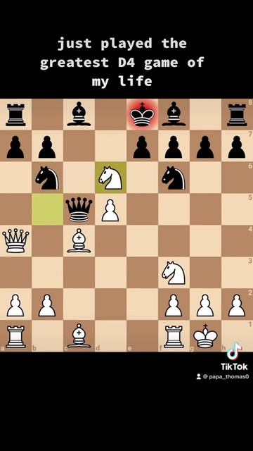 #enpassant + queen sac checkmate #chess #chesstutorial #checkmate #queensgambit #chessgame