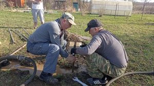 водичка для будущего домика в деревне
