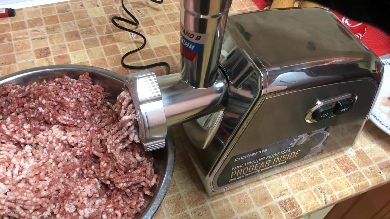Обзор мясорубки Polaris 3088A смотреть онлайн