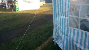 rook in tent camping jan en bertha