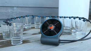 Gardena Aquabloom watering -- consistency test-- Solar powered. Off the grid drip watering solution