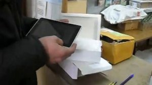 Получение посылки на Почте России 09.04.12.