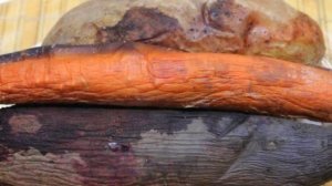 Винегрет из печеных овощей с яблоком и зеленым луком