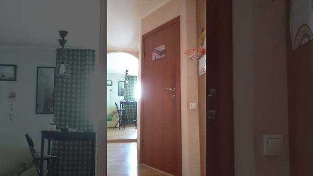 Учимся бросать мяч в кольцо (домашний баскетбол)