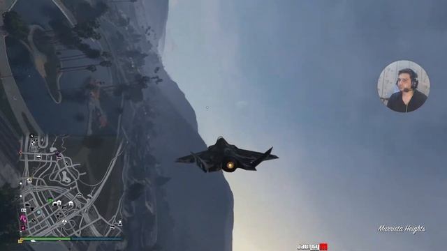 Flying around in my F 160 Raiju GTA 5 Online смотреть онлайн