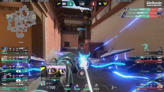 ardiis OP GOAT | VCT EMEA Stage 2 Season Playoffs 2024 - D1 - VIT vs NAVI