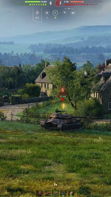 Красавец! - BZ-176 ➜ 5 Фрагов 7.5K Урона - #shorts #wot #BZ176 #миртанков